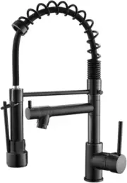 Kitchen Faucet,Kitchen Faucets with Pull down Sprayer Commercial Style Single H