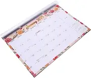 HOODANCOS 2025 Monthly Planner Calendar Decorative Wall Calendar with Note Space for Teachers Students Office Use Simple Practical Design for Easy Scheduling and Memo Writing