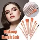 8Pcs Professional Makeup Brushes Set Soft Blusher Eyeshadow Wooden new N6I6