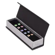 Boxed 5 Pairs Multi-Colour Stud Set Embellished with SWAROVSKI® crystals