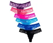 30 X Womens Sheer Nylon / Cotton Briefs - Assorted Underwear Undies 87169