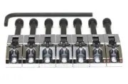 Graph Tech Floyd Rose Style 7-STRING String Saver Saddles Set, CHROME