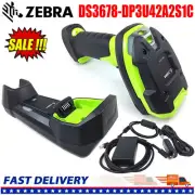 Zebra DS3678-DP3U42A2S1C Cordless Bluetooth 1D 2D USB Barcode Scanner W/ Cradle