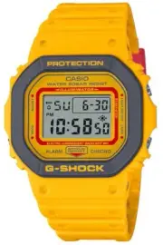 CASIO G-SHOCK DW-5610Y-9JF Yellow Vintage Color Limited Series Digital Men Watch
