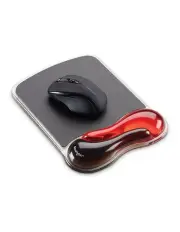 [KENSINGTON] Duo Gel Pillow Mouse Pad Wrist Rest Red/Black