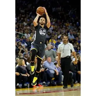 全新 Adidas NBA 金州勇士隊 第二客場 Curry 黑灰配色 短袖球衣  S號