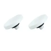 2PC White Soft Shutter Release Button for Nikon Df M2 F3 Leica M-A M-Monochrom