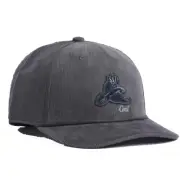 Coal The Wilderness Low Raven Charcoal Corduroy Snapback Cap