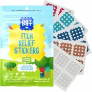 NATPAT Magic Patch Itch Relief Patches - Insect Bite Patch for Mosquitos, Ticks,