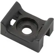 Aeroflow Cable Tie Screw Mounts 17mm X 12.9mm M3 Hole Pa66 50 Pack - AF98-9987-50