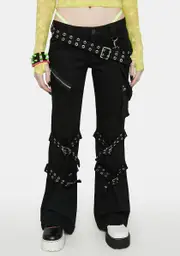 [Current Mood] Vile In Denial Buckle Pants