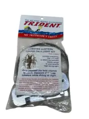 Trident Scuba Diving 3.5" and 3" Light Mount Lobster Gauge Metal New HA64