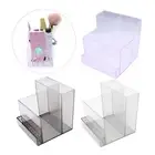 Nail Drill Bit File 10 Hole Storage Box Display Acrylic Clear Holder Electric