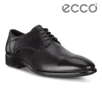 在飛比找momo購物網優惠-【ecco】CITYTRAY 適途紳仕低跟正裝鞋 男鞋(黑色