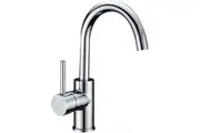 Otus Pin Handle Gooseneck Basin Mixer - Pc2002Sb