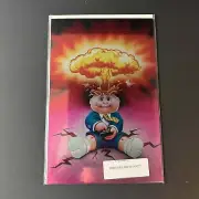 ADAM BOMB METAL ORGINS COMIC BOOK COVER *LIMITED* Garbage Pail Kids