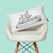Monopoly Ship Rectangular Cushion