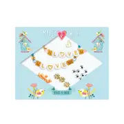 Djeco You & Me Letter Threading Beads Set Kids/Children Jewellery DIY Kit 6y+