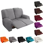 MIFXIN Velvet Loveseat Recliner Cover 2 Seat Recliner Sofa Covers Recliner Ch...