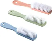 AKOOSY 3Pcs Multi Functional Hanging Cleaning Brush Soft Bristle Shoe Polish Brush for Shoe Cleaning for Home and Travel
