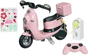 BABY Born Zapf Creation E-Scooter, Remote Controlled Scooter with Charging Station for Charging and Playing, for 43 cm Dolls, 835920