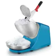 220V Commercial Ice Shaver 300W Electric Snow Cone Crusher Maker Machine
