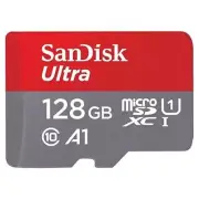 SanDisk Ultra 128GB UHS I MicroSDXC 140MBPS Memory Card with SD Adapter