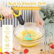 Replaceable Egg Beater Mixer Multifunctional Whisk Mixer Cream