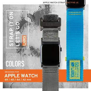 UAG Active LE 時尚尼龍 錶帶 加長版 適用 Apple Watch 適用 42 44 45 49 mm