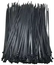 12 Inch Black Zip Ties 1000 Bulk Pack,Nylon Cable Ties Pack Of 1000 Pcs