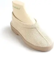 [Arcopedico] Womens New SEC Classic Knitted Upper Mesh Slip-On Flat Shoe (1141)