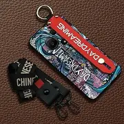 Phone Case Compatible with TCL 60 NxtPaper, Protective Phone Holder Soft case Wrist Strap Personality Lanyard Anti-dust Shockproof Ring