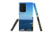 For Samsung Galaxy Note 20 Ultra Case, Tough Armor Back Cover, Ocean Cliffs