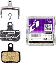 Cycle1st Bike Disc Brake Pads Compatible with SRAM 2-Piston Caliper: Level eTap AXS Red/Force/Rival AVID Elixir -Road/Gravel: 78 Series Semi-Metallic/Ceramic/Aluminum (1 Set)