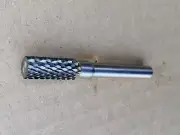 CARBIDE-AX Flat Head CARBIDE ROTARY BURR FILE Cutting Blade size:8mm x 20mm