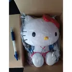 近全新 僅拆封 無瑕疵 正版 HELLOKITTY 2018世足賽 造型置物桶 爆米花桶 擺件 公仔 擺飾 世界杯足球賽