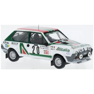 IXO 1:43 Scale Fiat Ritmo 75 Abarth #20 Rally Monte Carlo A.Bettega 1979