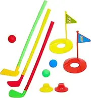 ERINGOGO 1Set Golf Set Outdoor Sports Game for Fun Golf Accessories to Enhance Hand Eye Coordination and Imagination for
