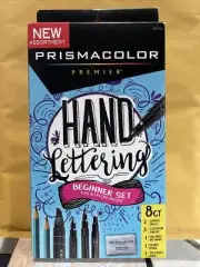 Prismacolor Premier Hand Lettering Beginner Set, 8 Count NEW