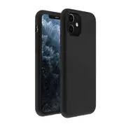 ZUSLAB iPhone 11 Case Nano Silicone Shockproof Gel Rubber Bumper Protective Cover for Apple - Black