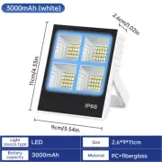 USB Rechargeable 288LED 180LM Work Light Lamp Floodlight Camping Emergency Torch