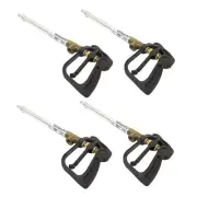 4 JetStream 22" No-Drip TRIGGER SPRAY GUNS with Aluminum Barrel - Industrial Use
