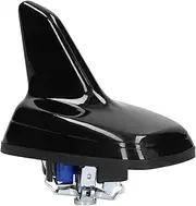 Glossy Black Roof Antenna Topper - Shark Fin Shape 5Q0035507B5FQ Antenna for Karoq Kodiaq Octavia 5E Superb NP, Car Top Mounted Shark Fin Antenna Cover