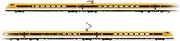 [Electrotren] HE2015 RENFE Series 443 High Speed Tilt Train with Brown Roof and Modern Logo, Follow Railway Locomotive Model IVb-Electric