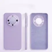 Phone Case Compatible with Huawei Mate 60 Case,[Full Camera Protection] Silicone Shockproof Protective Full Covered Soft Gel Rubber Case Protective Cover with Anti-Scratch Soft Microfiber Lining Prote