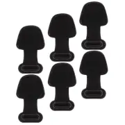 6 Pcs Type-c Anti-blocking Phones Ports Covers USB Plug Silicone