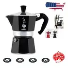 Compact Manual Espresso Maker - Durable Moka Pot for Authentic Italian Coffee