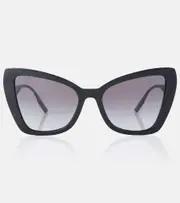 [Dolce & Gabbana] Dolce & Gabbana Cat-eye sunglasses One Size black