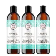 Oralhoe Coconut Mint Mouthwash, Oralhoe Mouthwash, Oralhoe Coconut Mouthwash 3Pcs