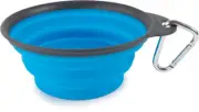 [DEX30917] DEXAS Collapsible Travel Cup 2-cup Pro Blue,1 Pack of 1 Piece